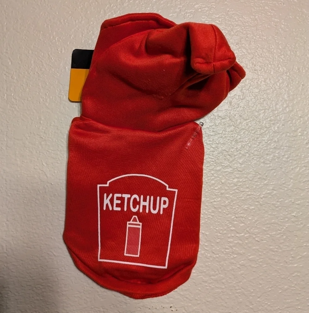 Red Ketchup Dog Costume Hyde And Eek